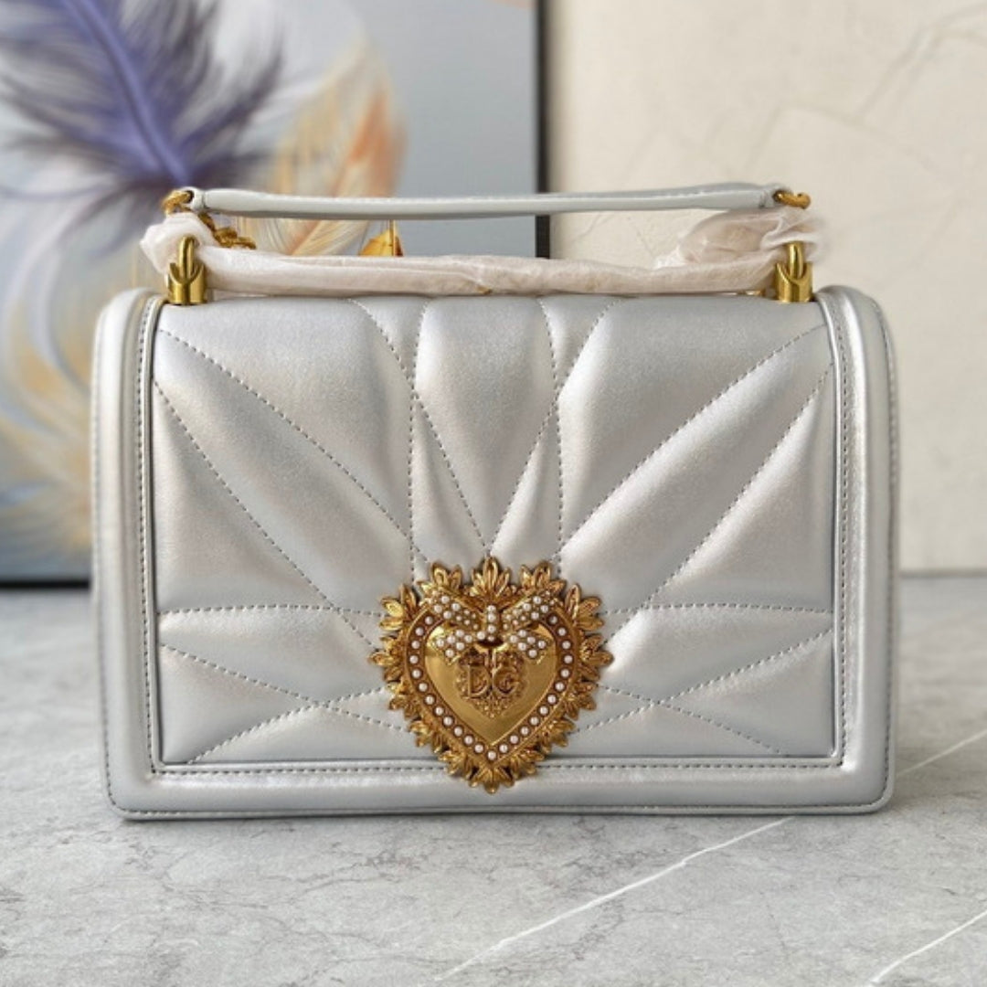 DG Devotion Small Silver Bag 26cm