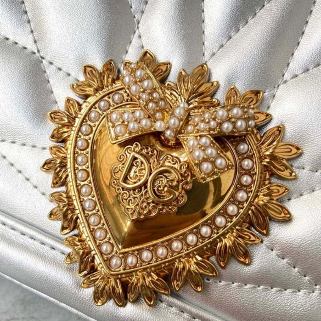 DG Devotion Small Silver Bag 26cm