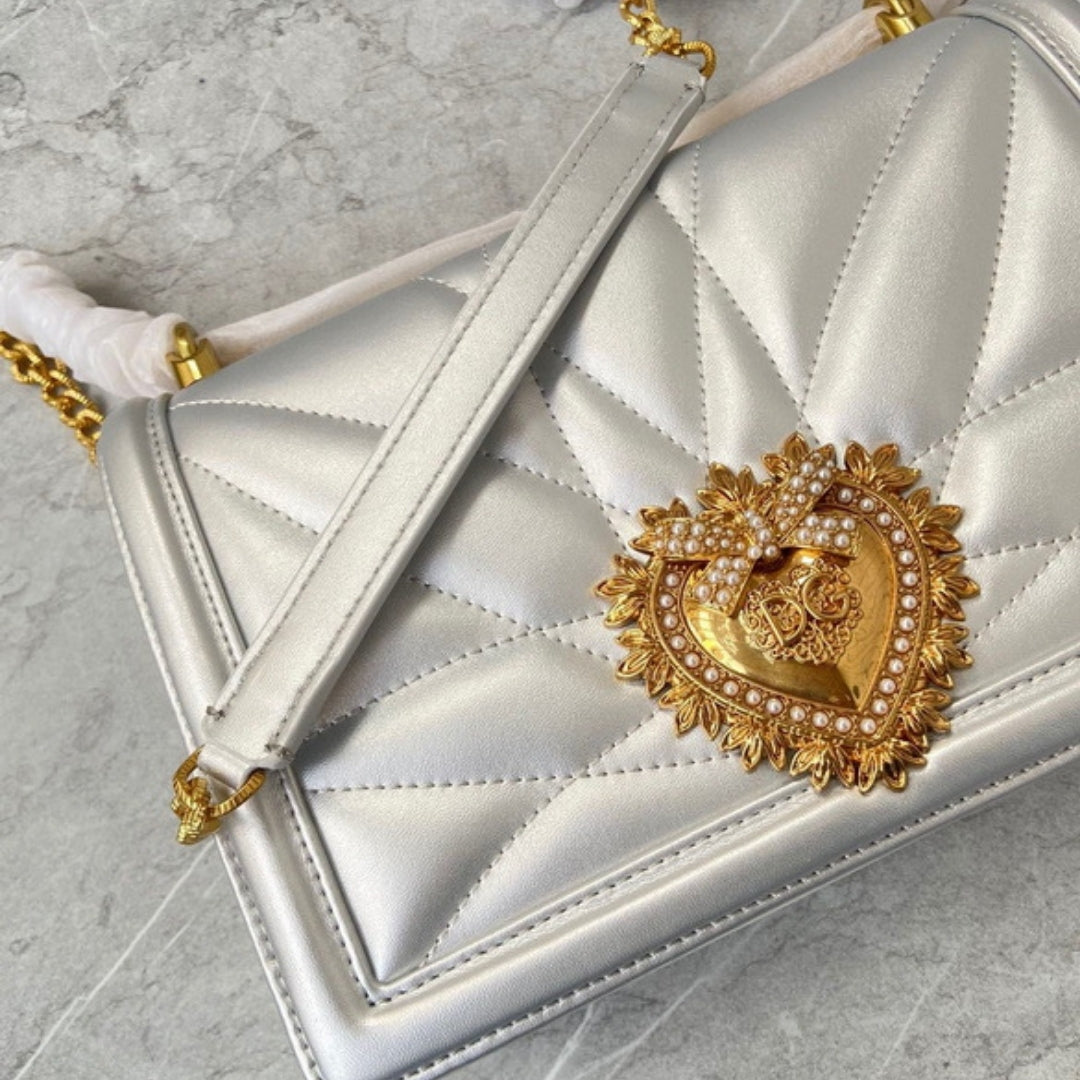 DG Devotion Small Silver Bag 26cm