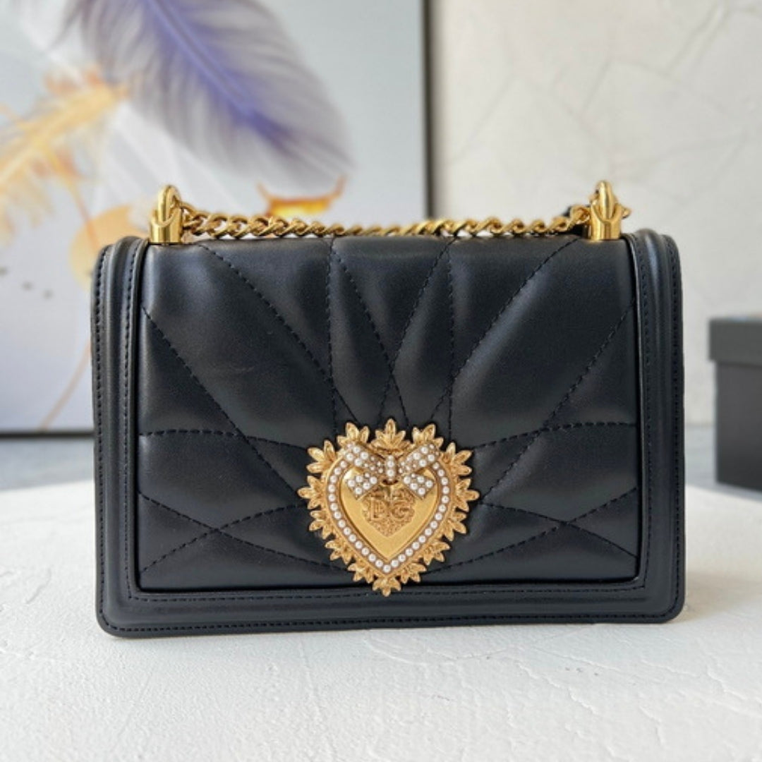 DG Devotion Small Black Bag 21cm