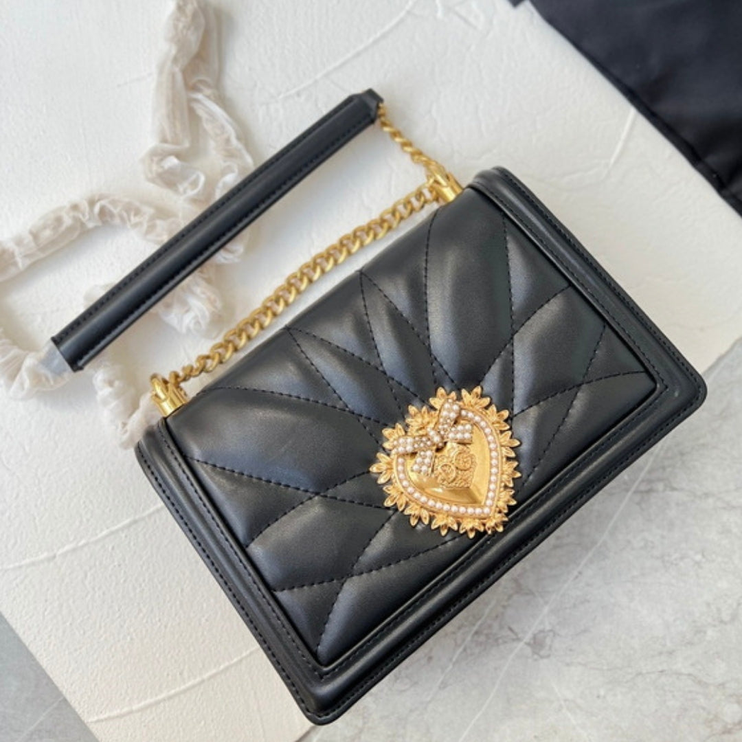 DG Devotion Small Black Bag 21cm