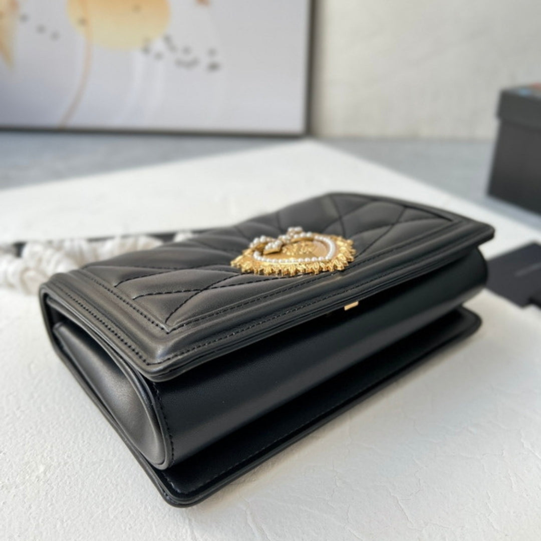 DG Devotion Small Black Bag 21cm