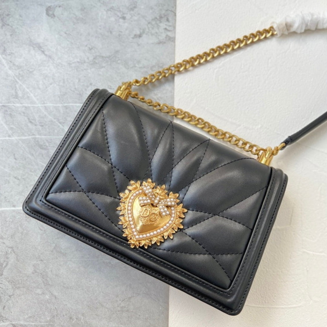 DG Devotion Small Black Bag 21cm