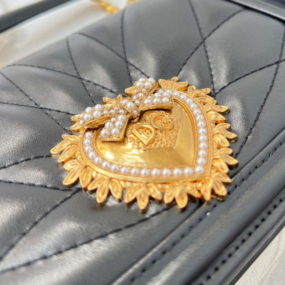 DG Devotion Small Black Bag 21cm