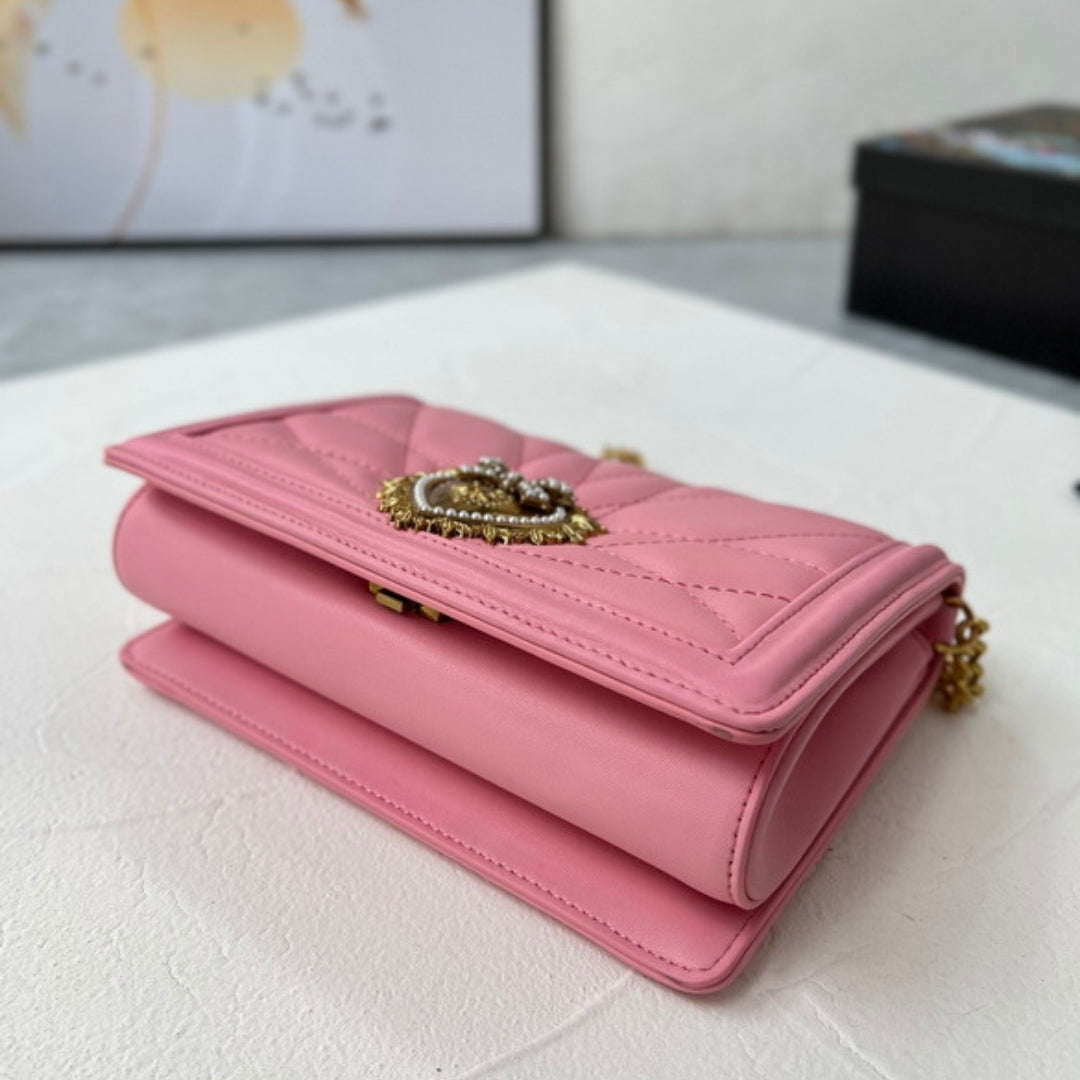 DG Devotion Small Pink Bag 21cm