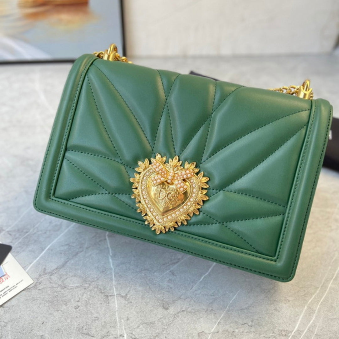 DG Devotion Small Green Bag 26cm