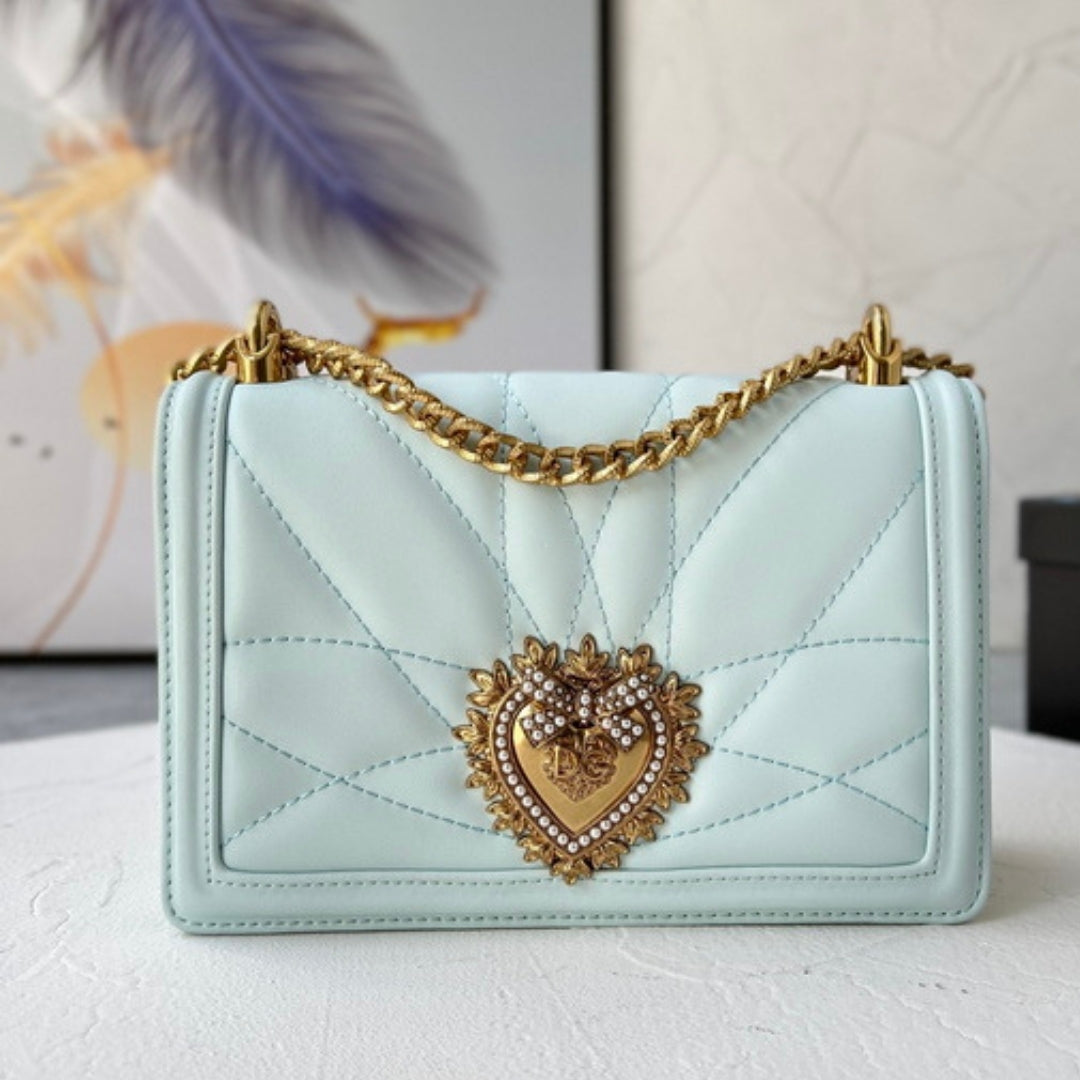 DG Devotion Small Light Green Bag 21cm