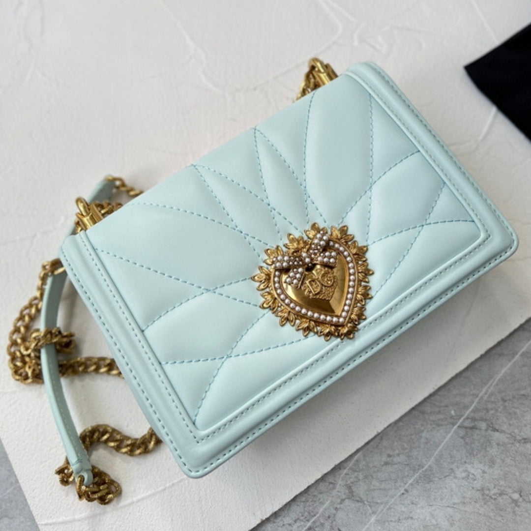 DG Devotion Small Light Green Bag 21cm