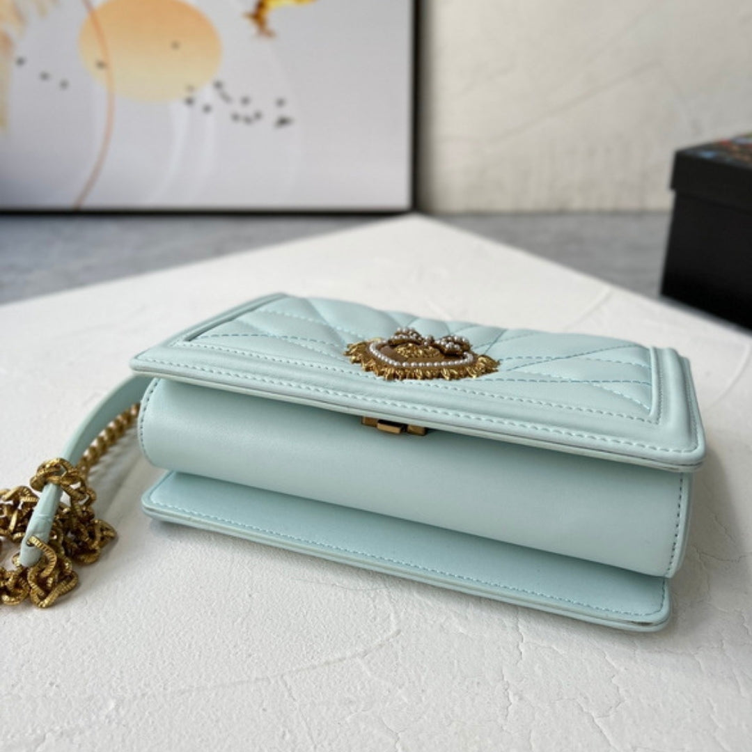 DG Devotion Small Light Green Bag 21cm