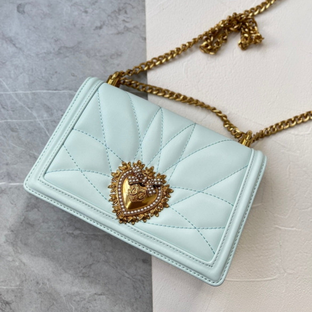 DG Devotion Small Light Green Bag 21cm