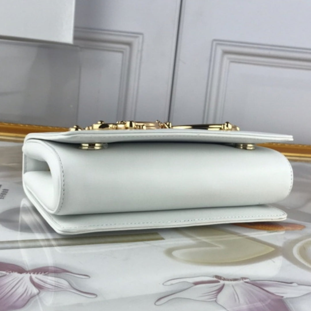 DG Girls White Crossbody Bag 21cm