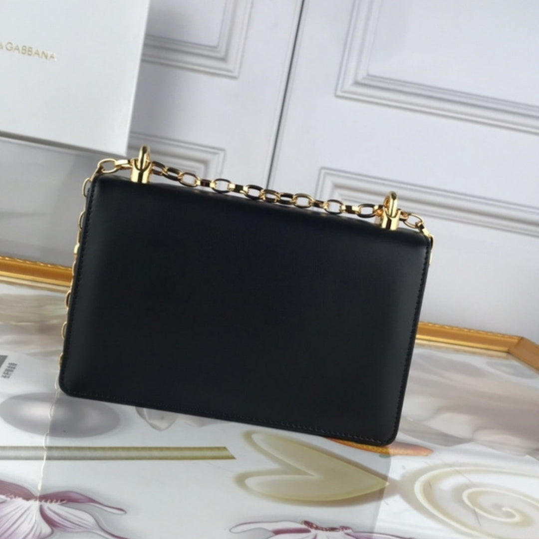DG Girls Black Crossbody Bag 21cm