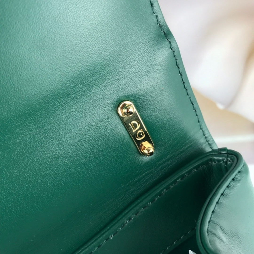 DG Girls Green Crossbody Bag 21cm