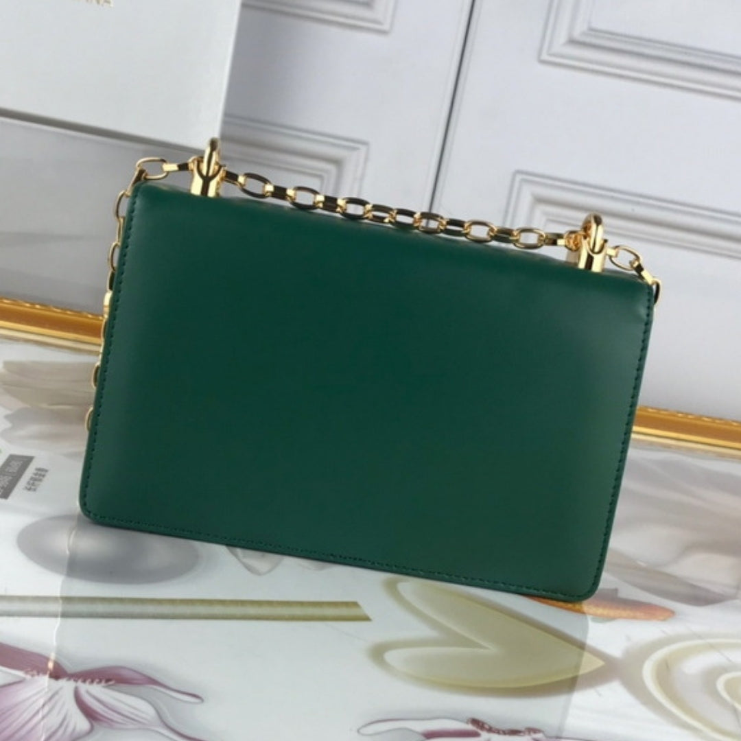 DG Girls Green Crossbody Bag 21cm