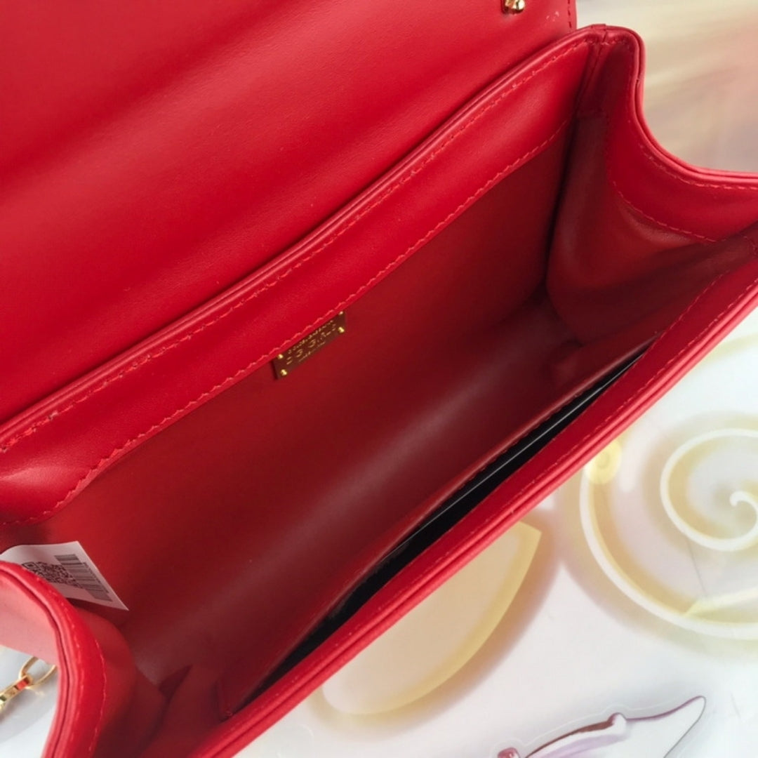 DG Crossbody Bag Girls Red 21cm