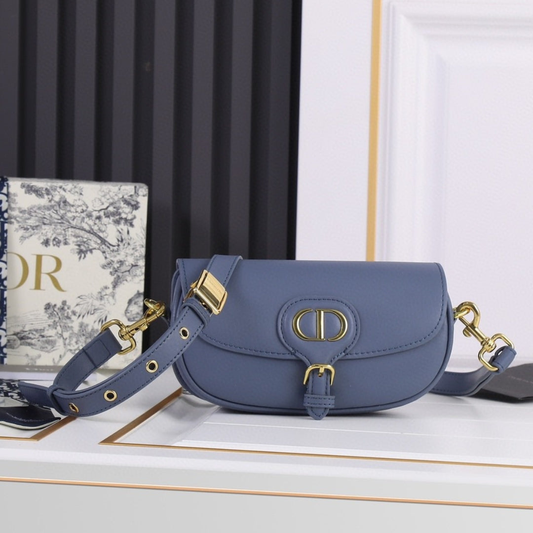 Dio Bobby West-East Small Blue Bag 22cm