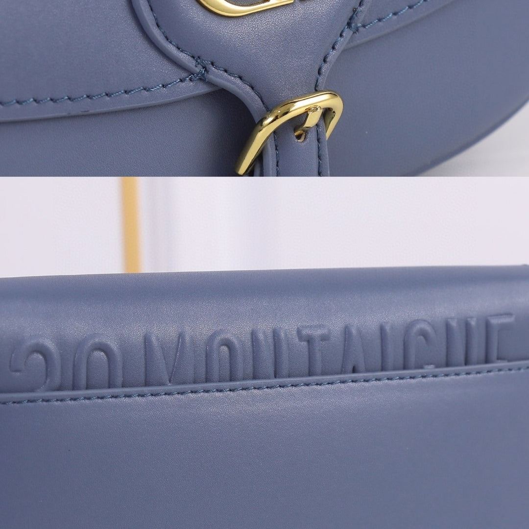 Dio Bobby West-East Small Blue Bag 22cm