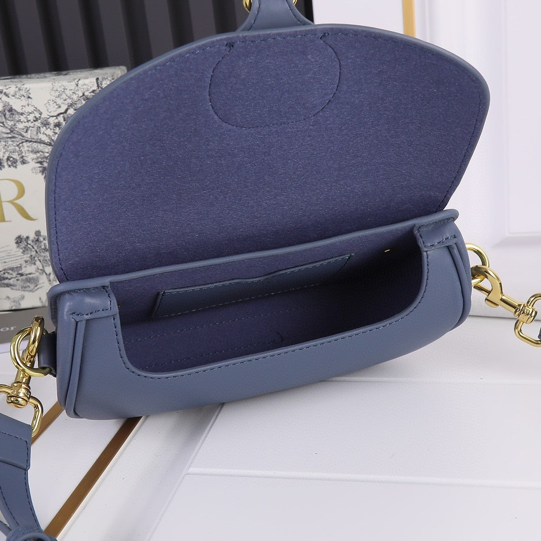 Dio Bobby West-East Small Blue Bag 22cm