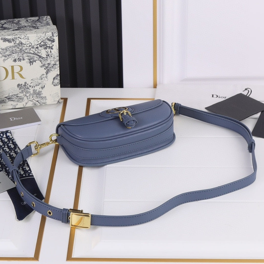 Dio Bobby West-East Small Blue Bag 22cm