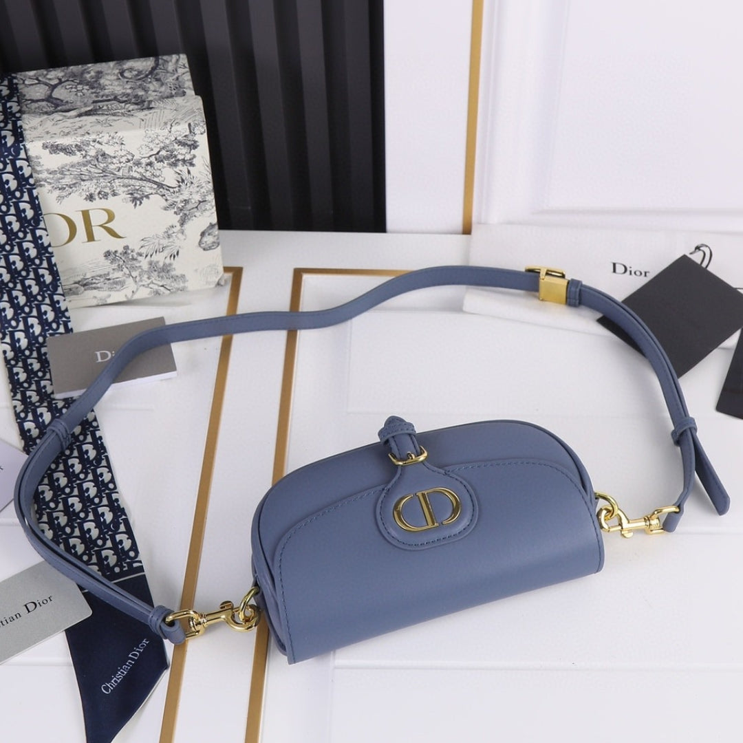 Dio Bobby West-East Small Blue Bag 22cm