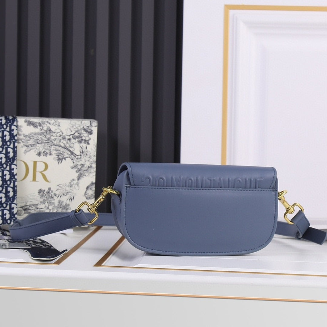 Dio Bobby West-East Small Blue Bag 22cm