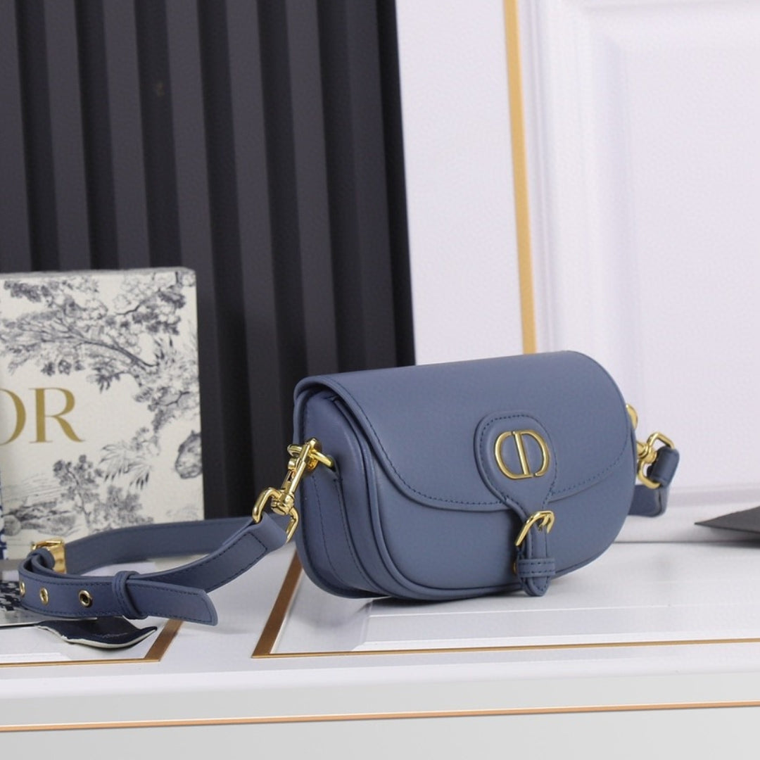 Dio Bobby West-East Small Blue Bag 22cm