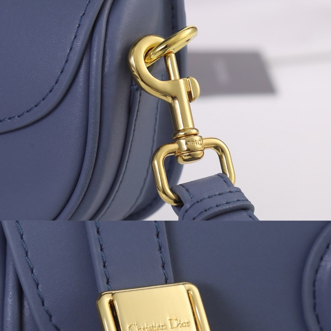 Dio Bobby West-East Small Blue Bag 22cm