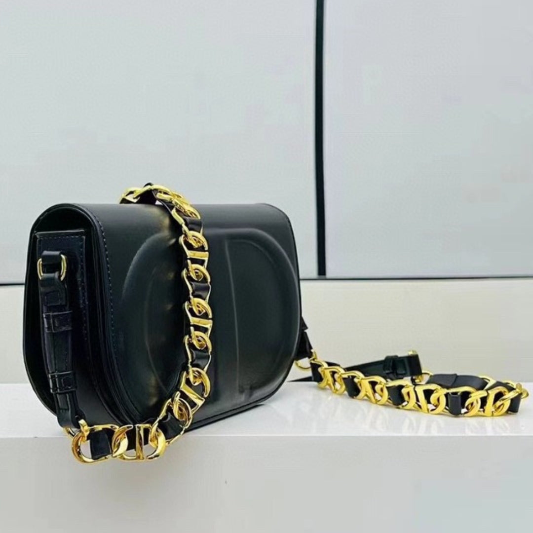 Dio Signature Black Bag 19cm