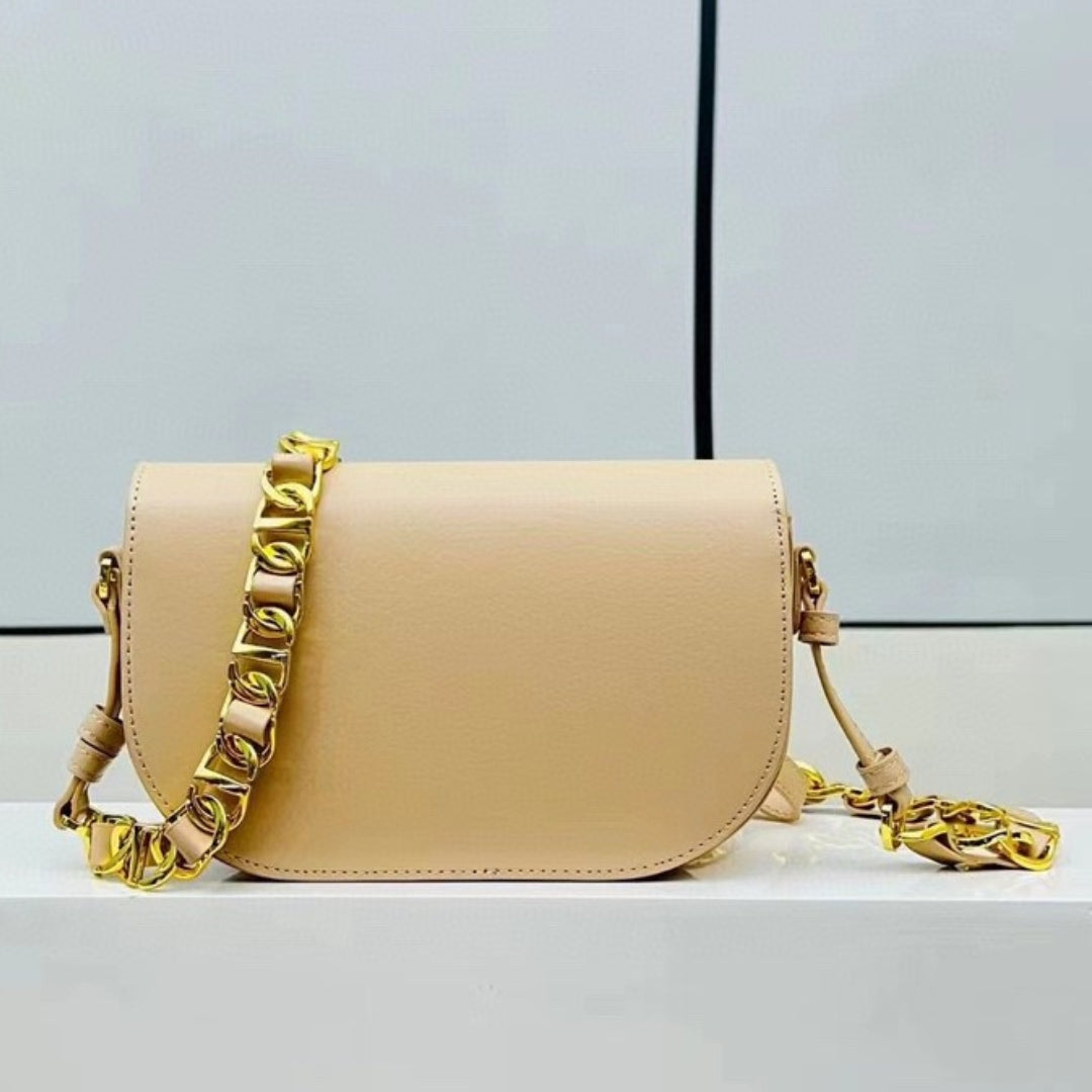 Bolsa Dio Signature bege 19cm