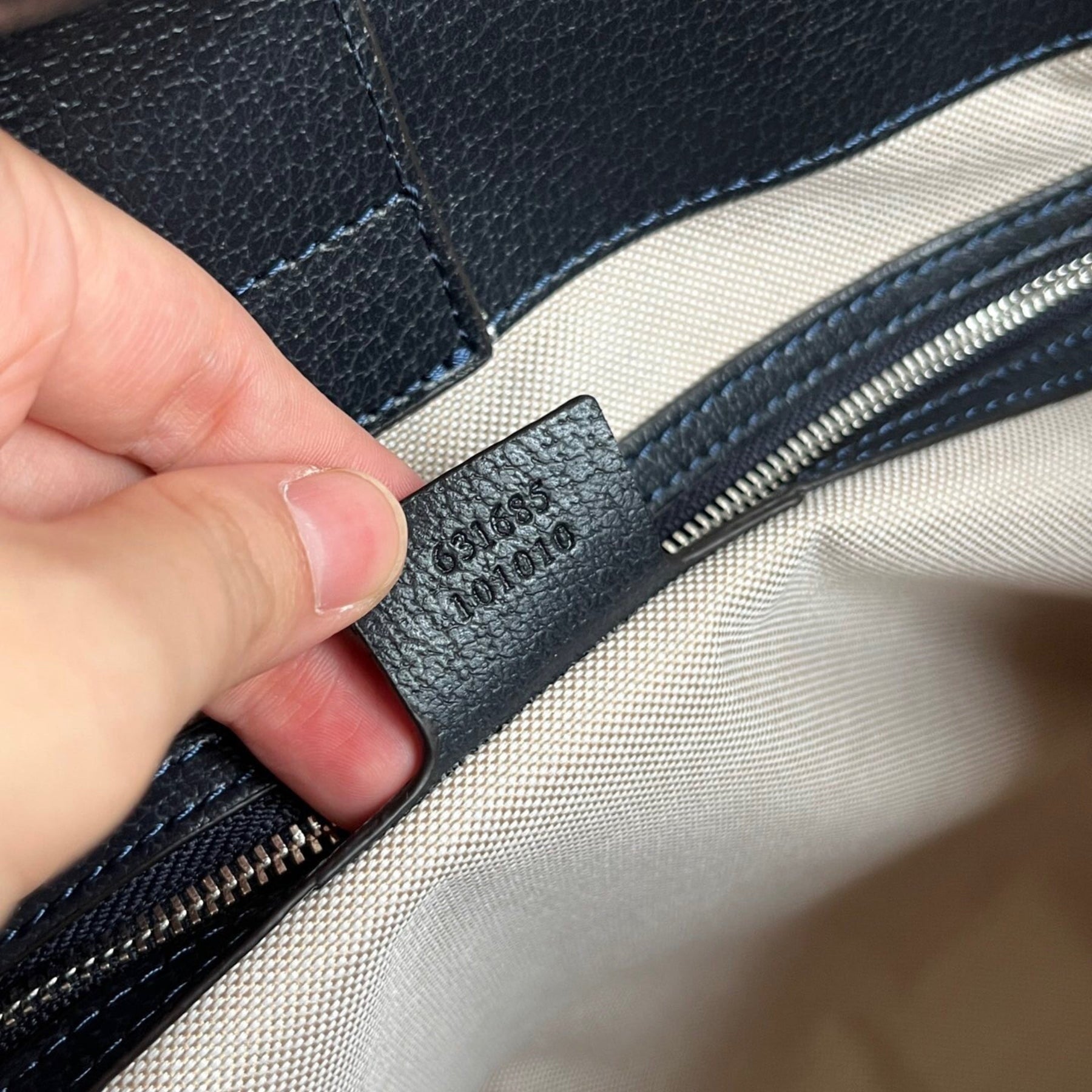 GG Ophidia Tote Medium Supreme Beige Web Red and Blue 38cm