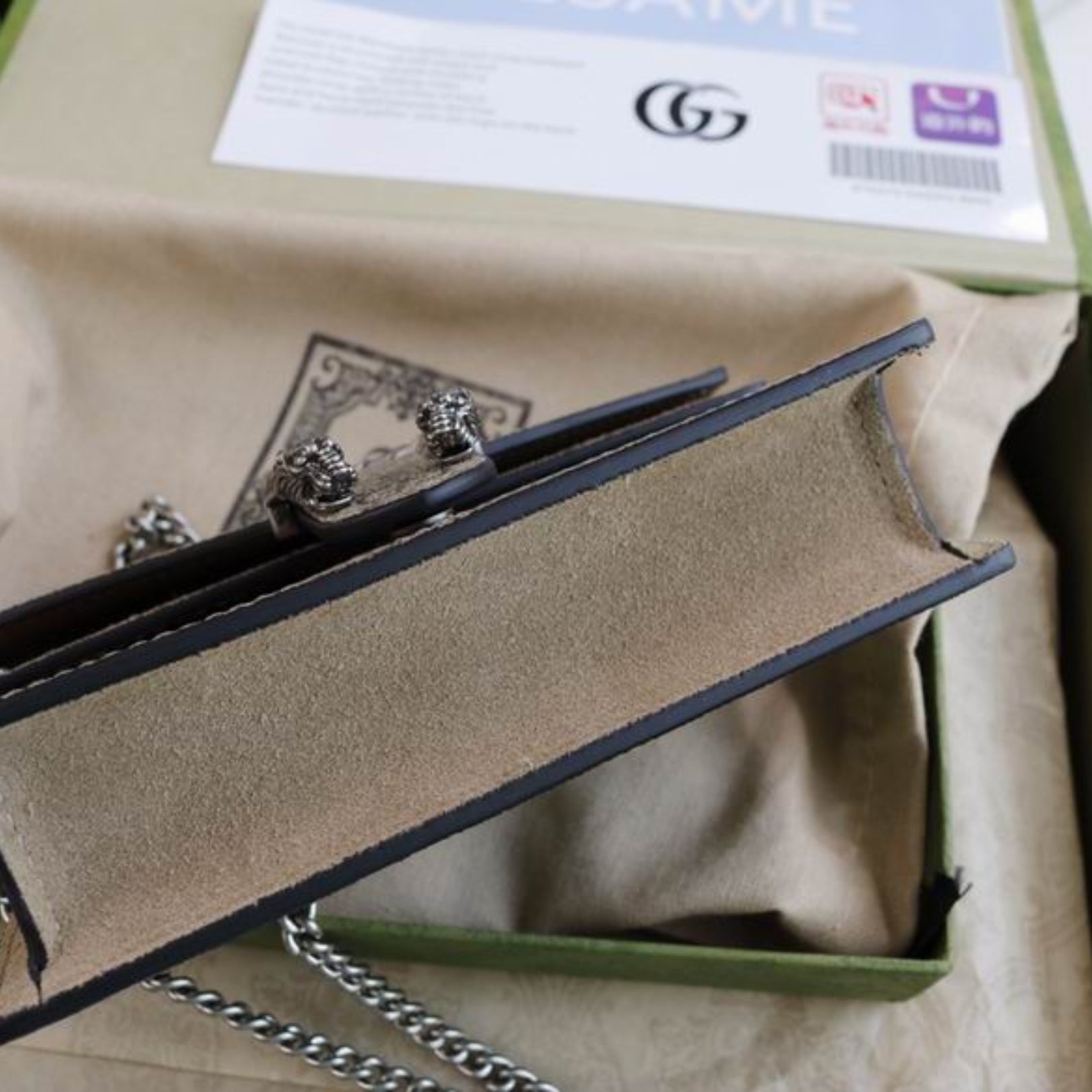 GG Dionysus canvas Mini bag 16.5cm