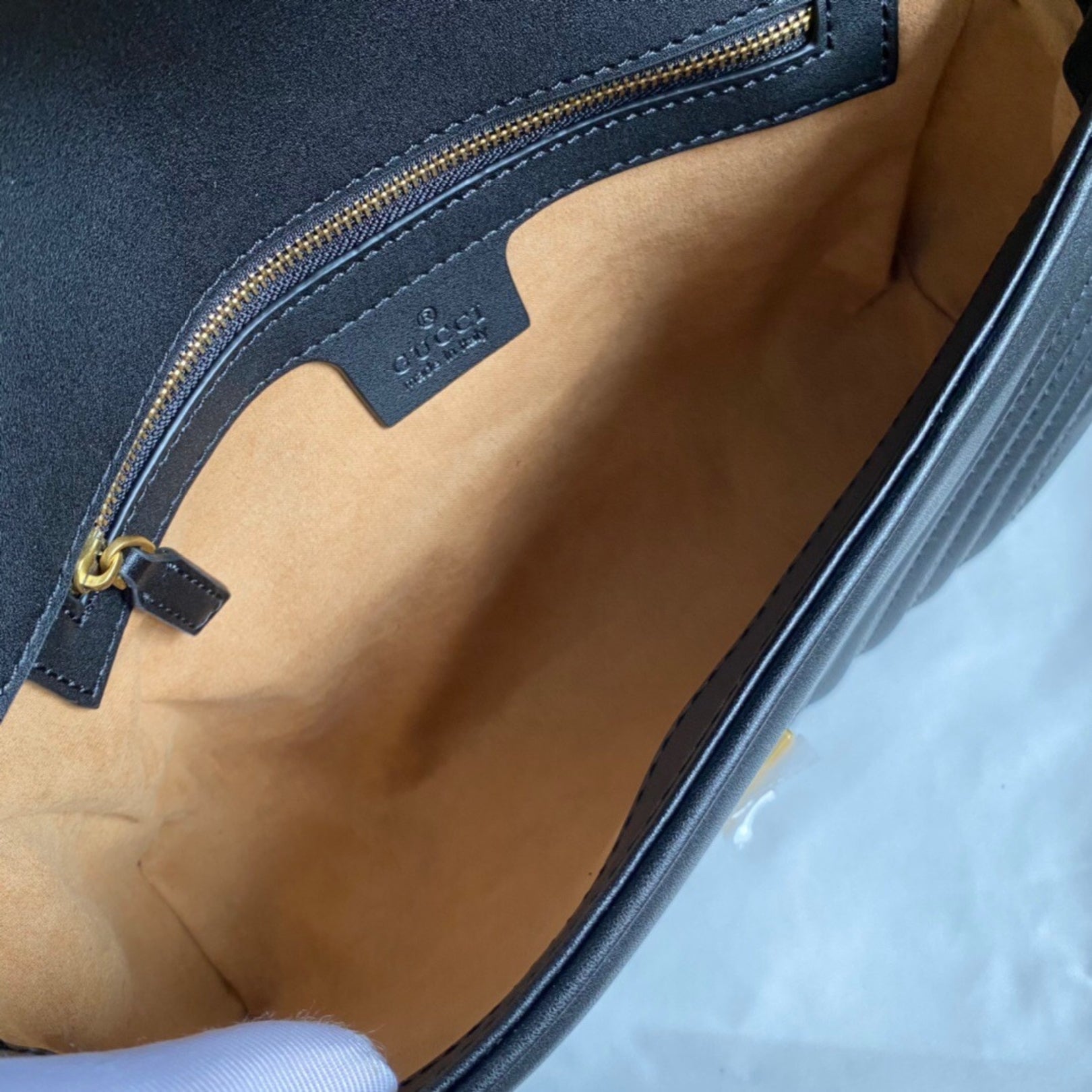 GG Marmont Small Black Bag 26cm