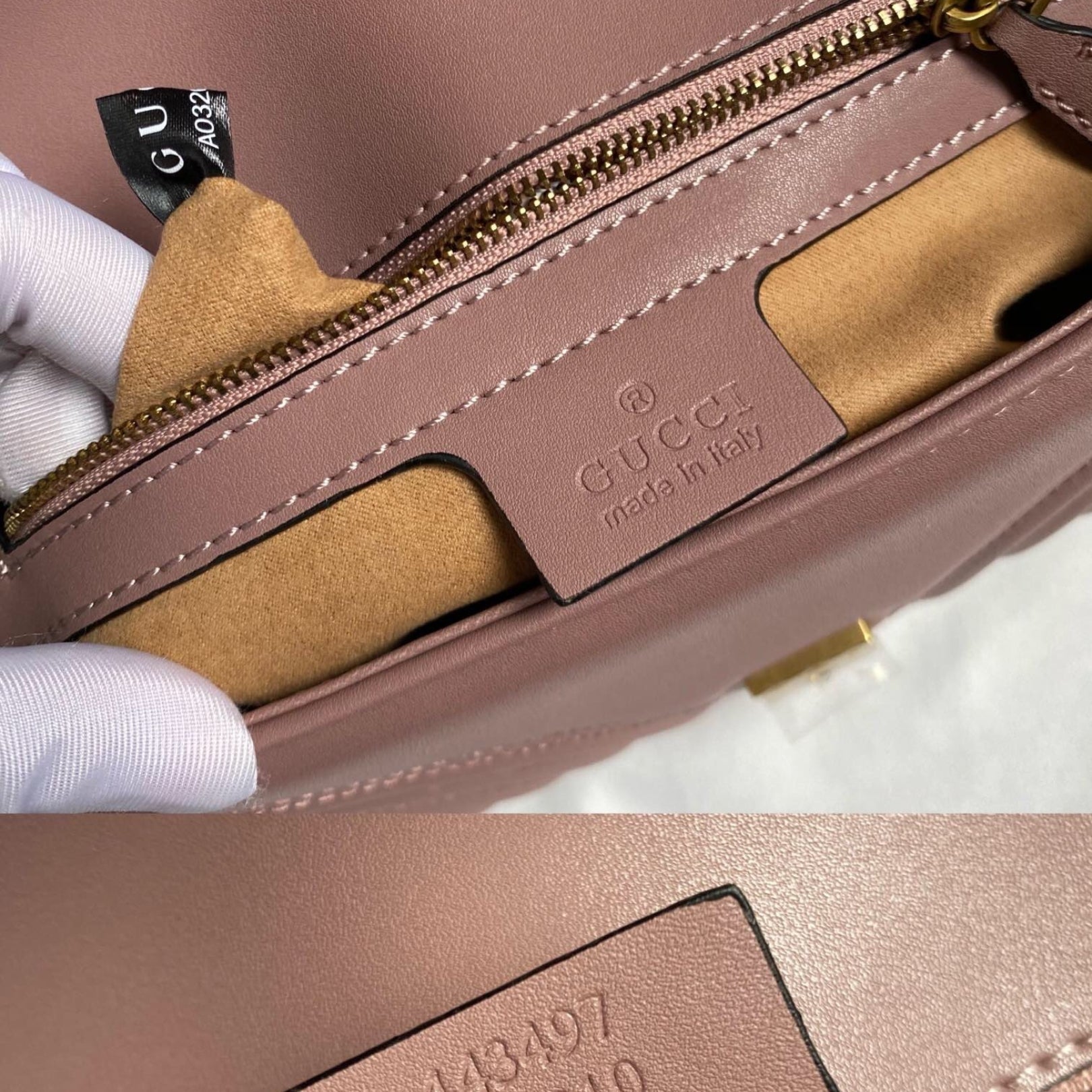 GG Marmont Small Dusty Pink Bag 26cm