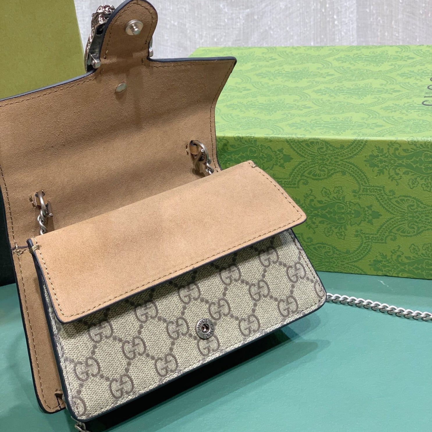 GG Dionysus canvas Mini bag 18cm