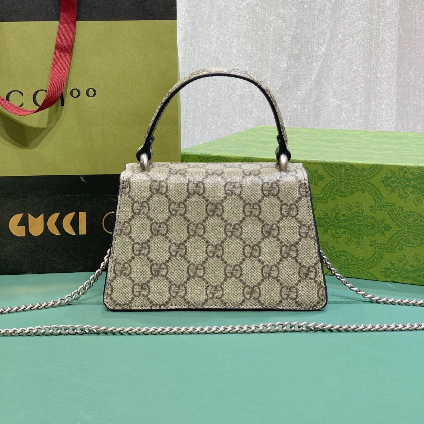 GG Dionysus canvas Mini bag 18cm