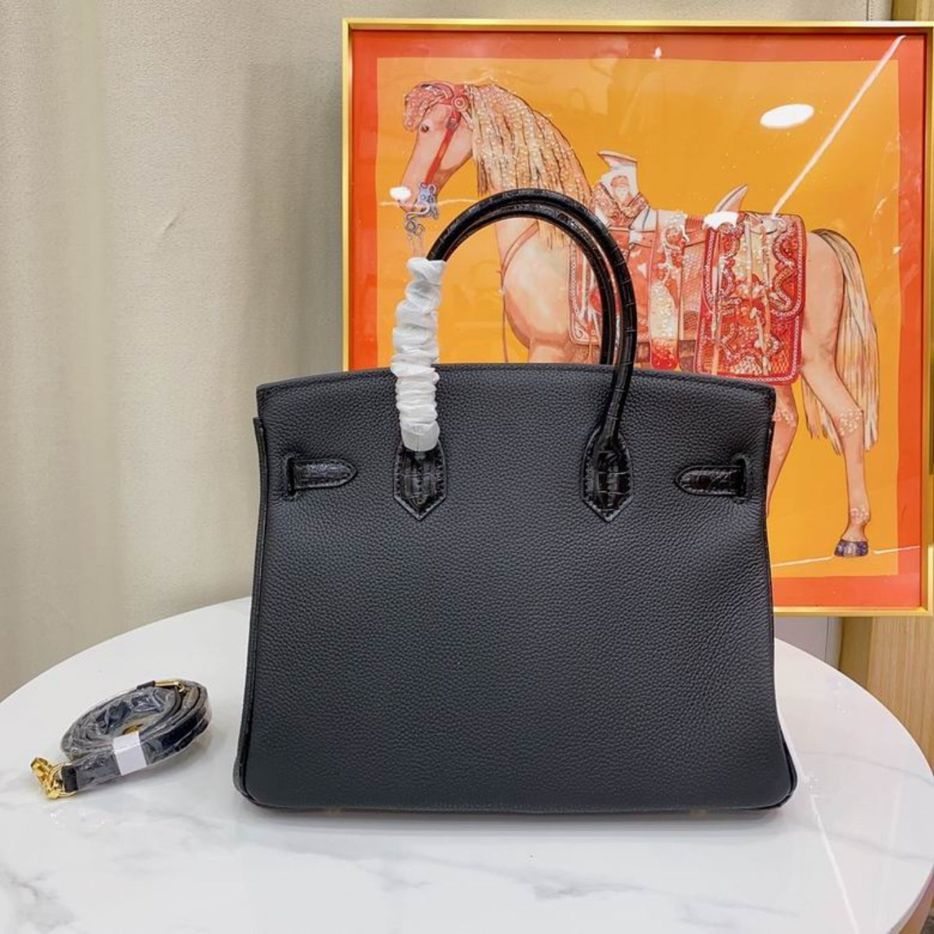 HRMS Birkin Bag Black I