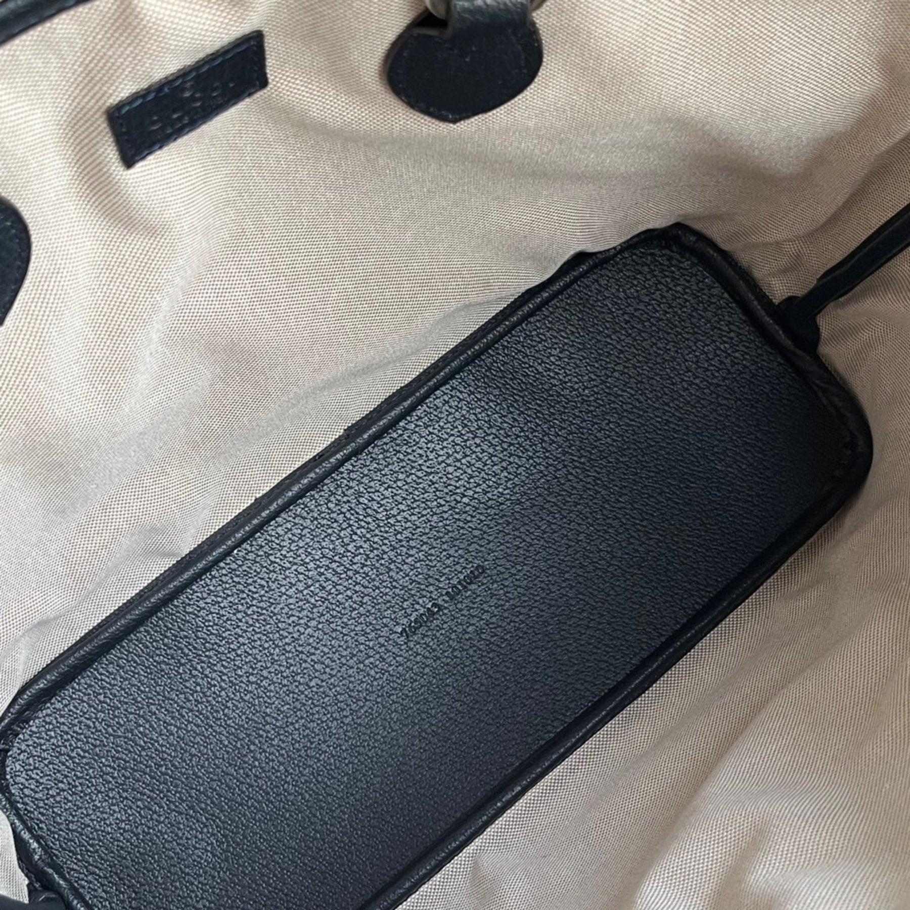 GG Ophidia Supreme Small Beige and Blue Bag 31cm