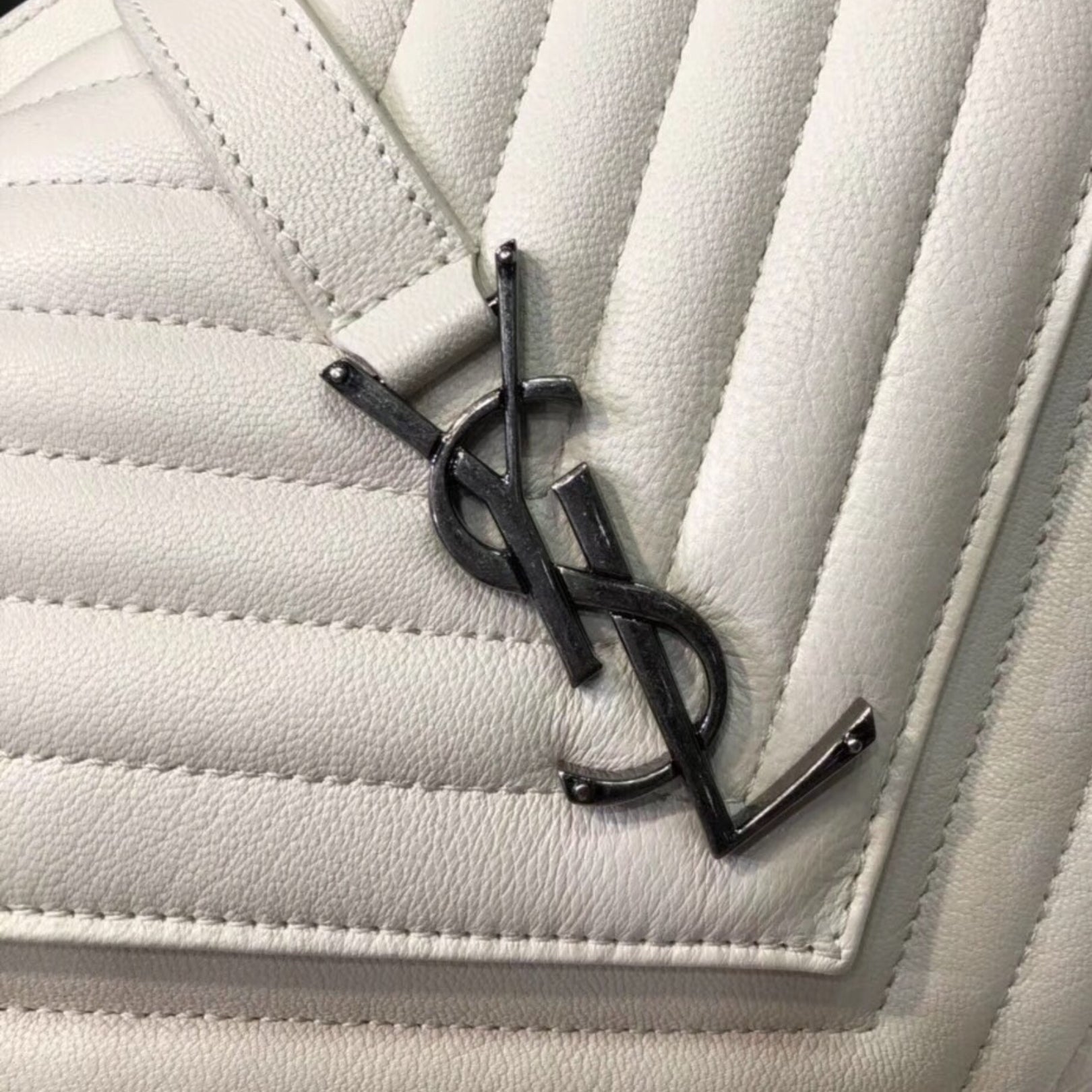 YSL College Medium White Scholarship