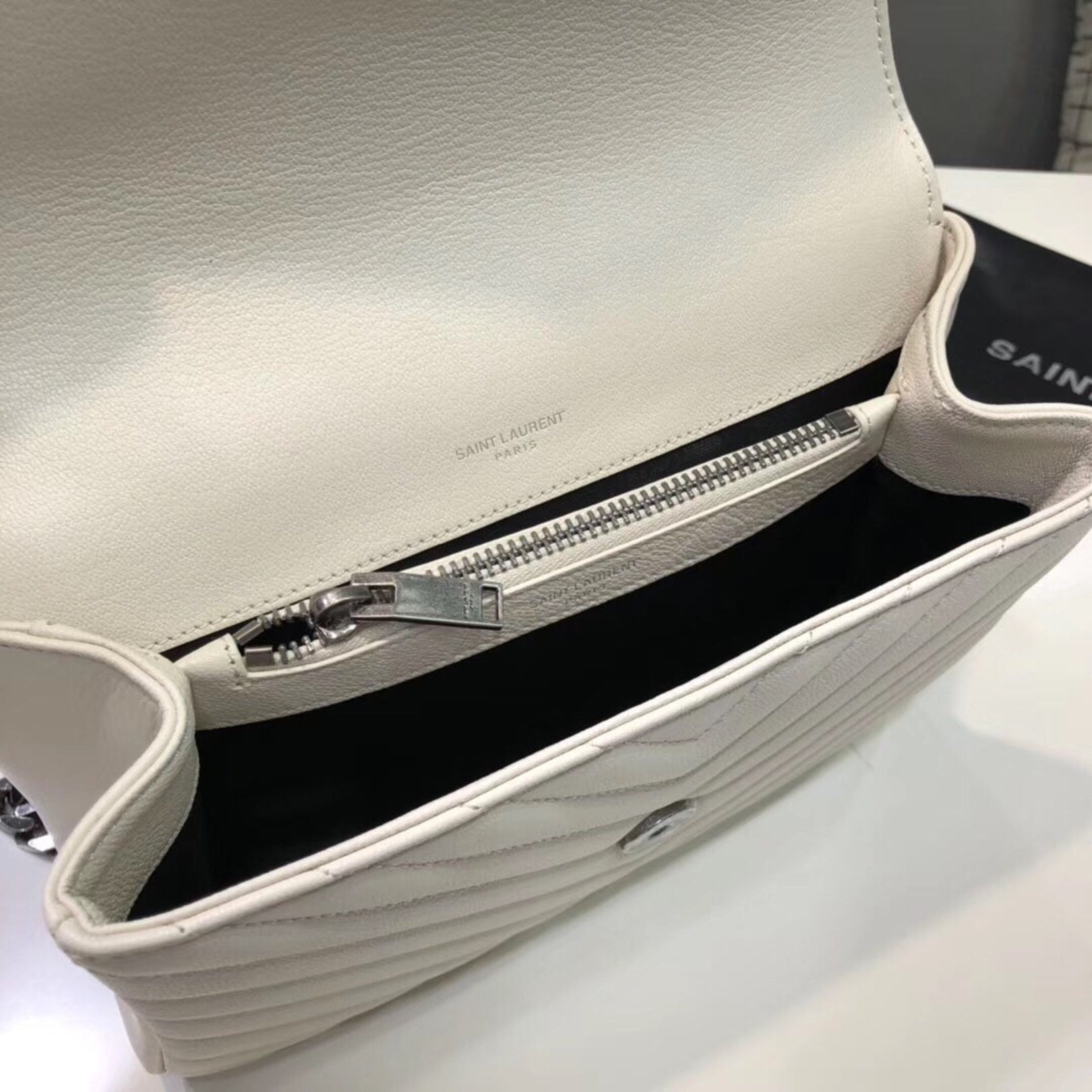 YSL College Medium White Scholarship