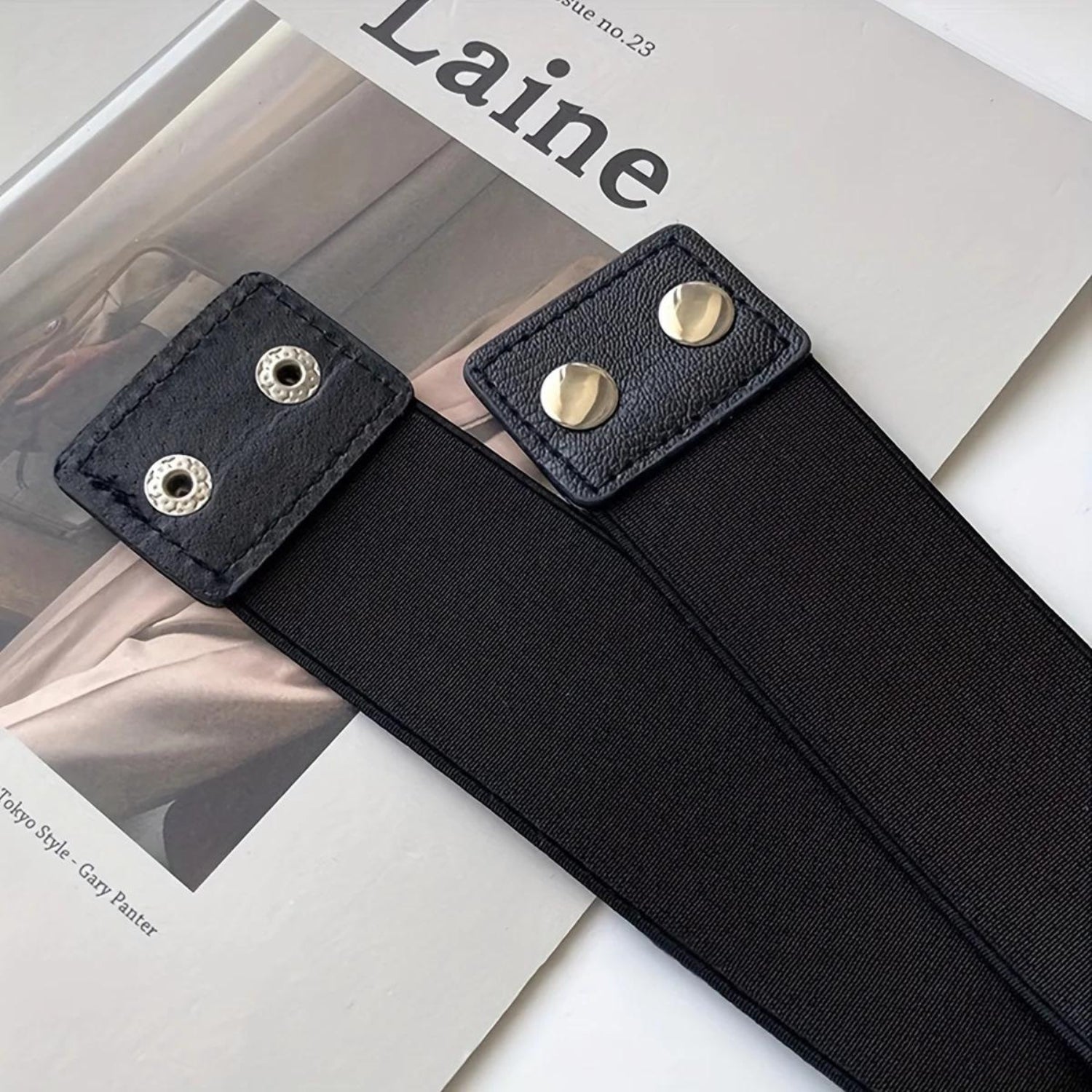 Women's Fish Scales Shiny Belt