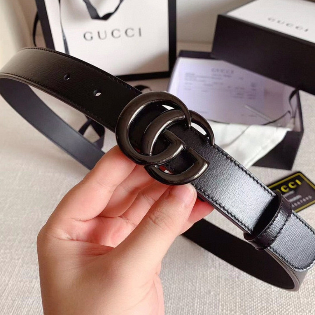 GG Black with Black Belt 3cm wide