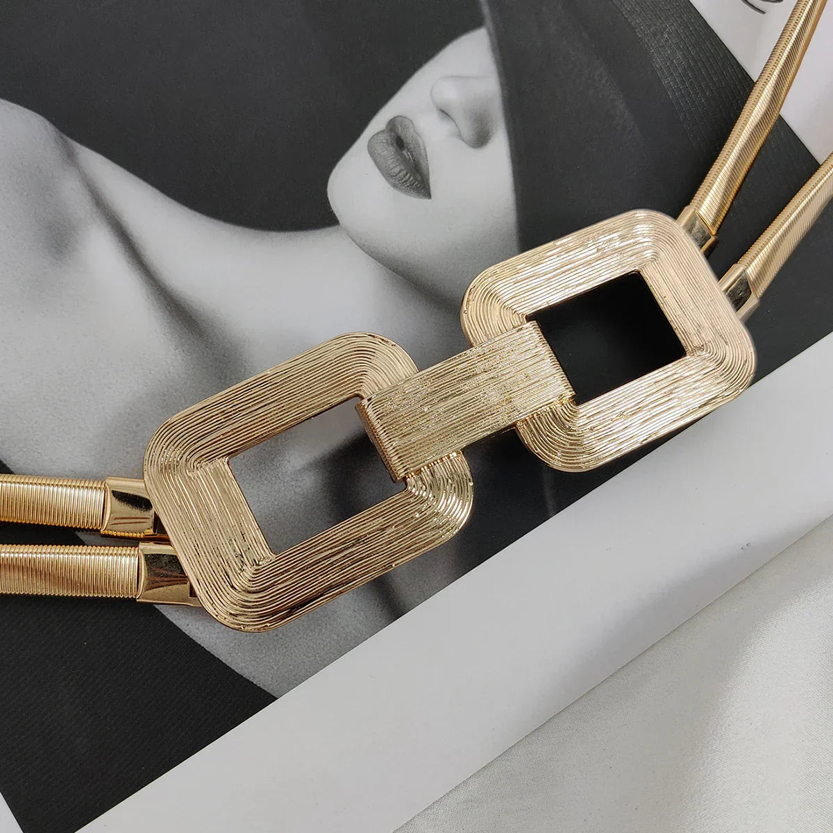 Women's Square Shine Belt