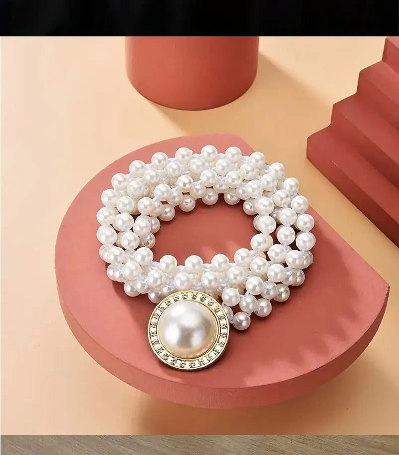 Women's Celestial Pearl Luxury Belt