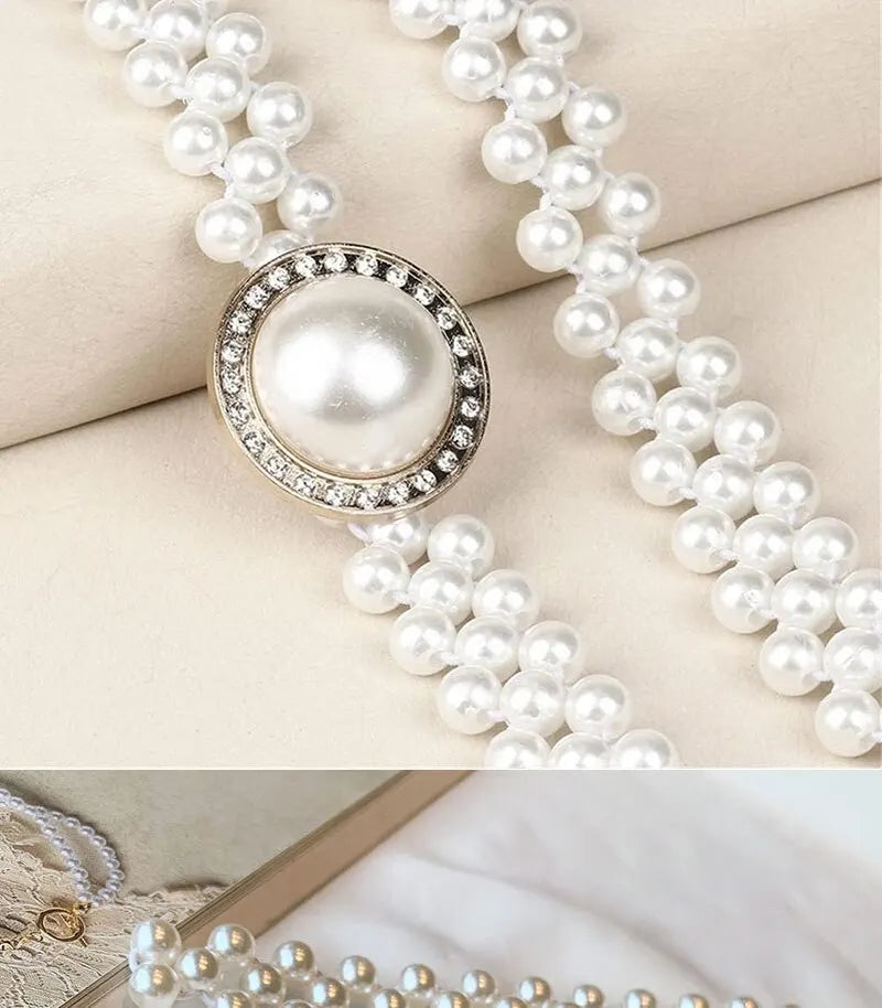 Women's Celestial Pearl Luxury Belt