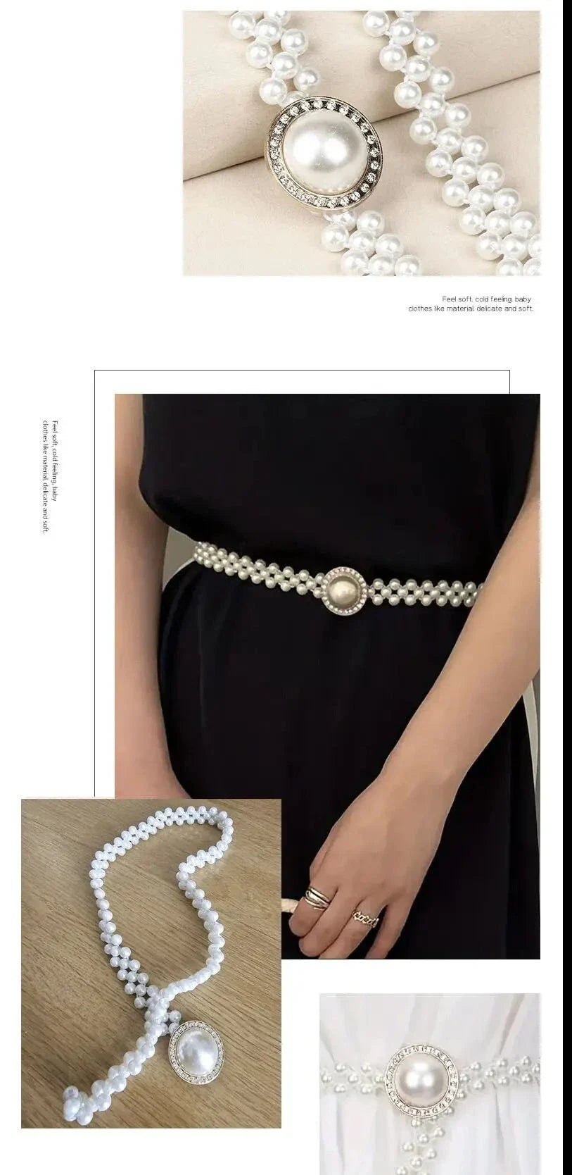 Women's Celestial Pearl Luxury Belt