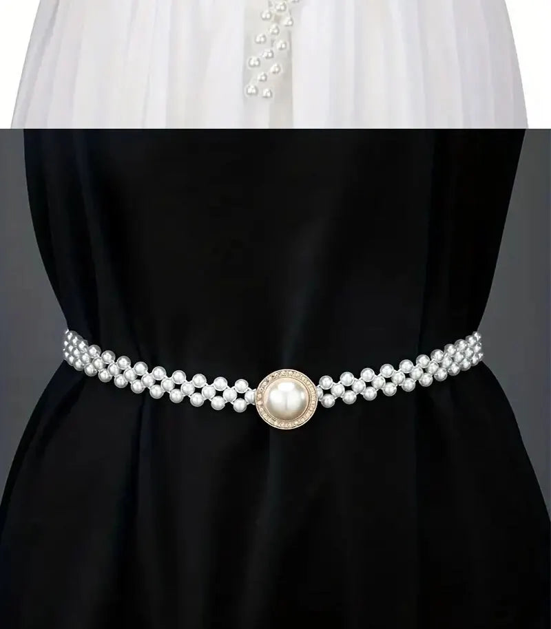 Women's Celestial Pearl Luxury Belt