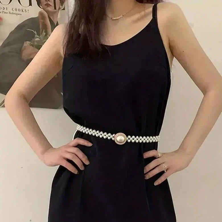Women's Celestial Pearl Luxury Belt