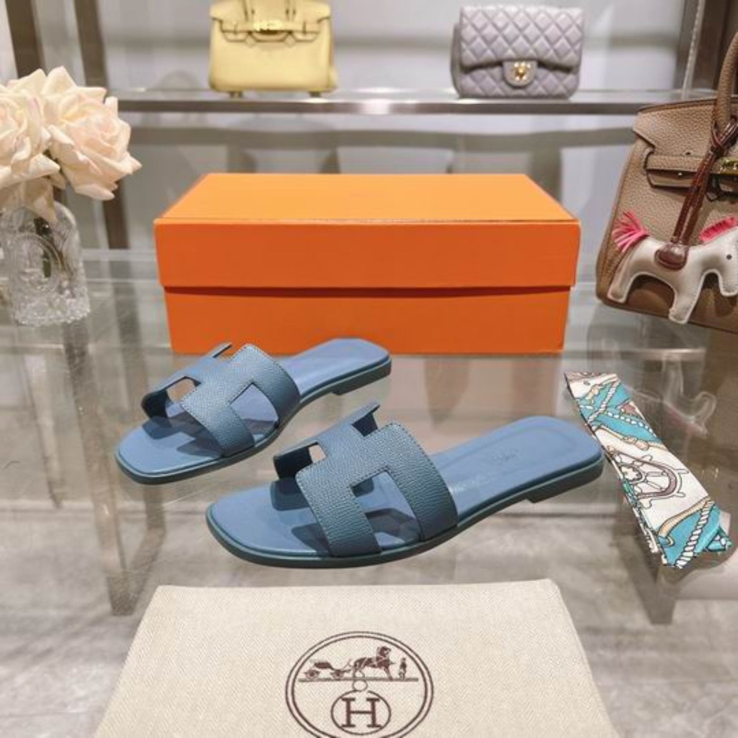 HRMS Oran Blue I Sandal