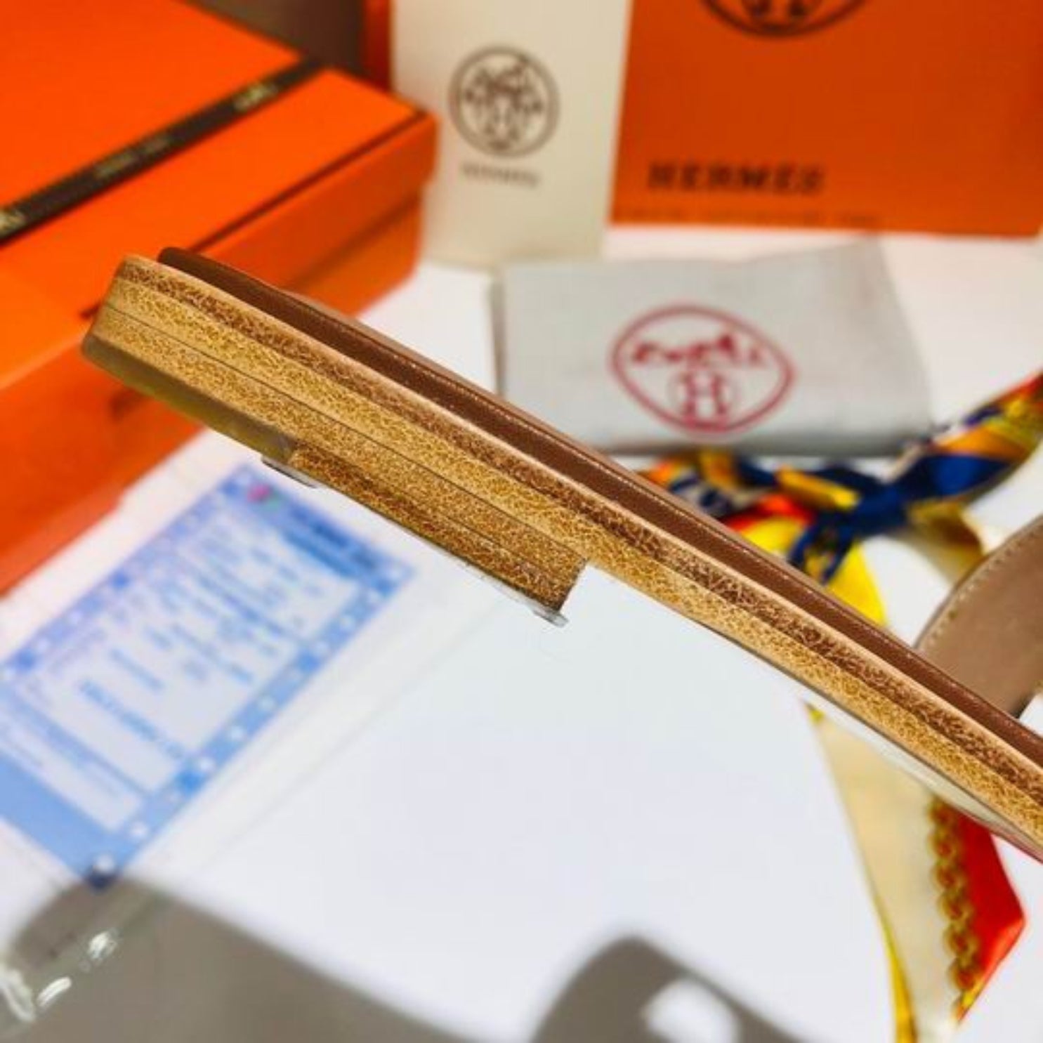 HRMS Oran Brown Classic Sandal