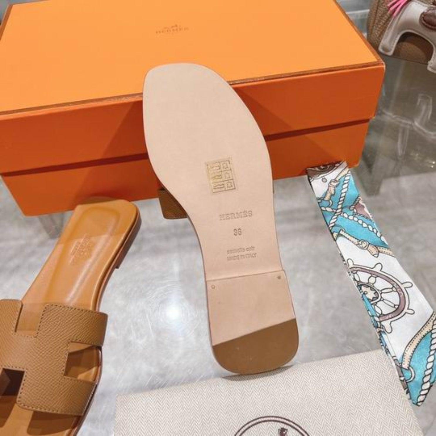 HRMS Oran Brown II Sandal